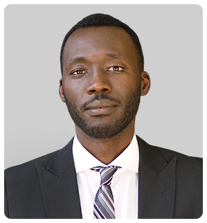 Attorney Malick Djiba professional headshot portrait